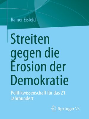 cover image of Streiten gegen die Erosion der Demokratie
